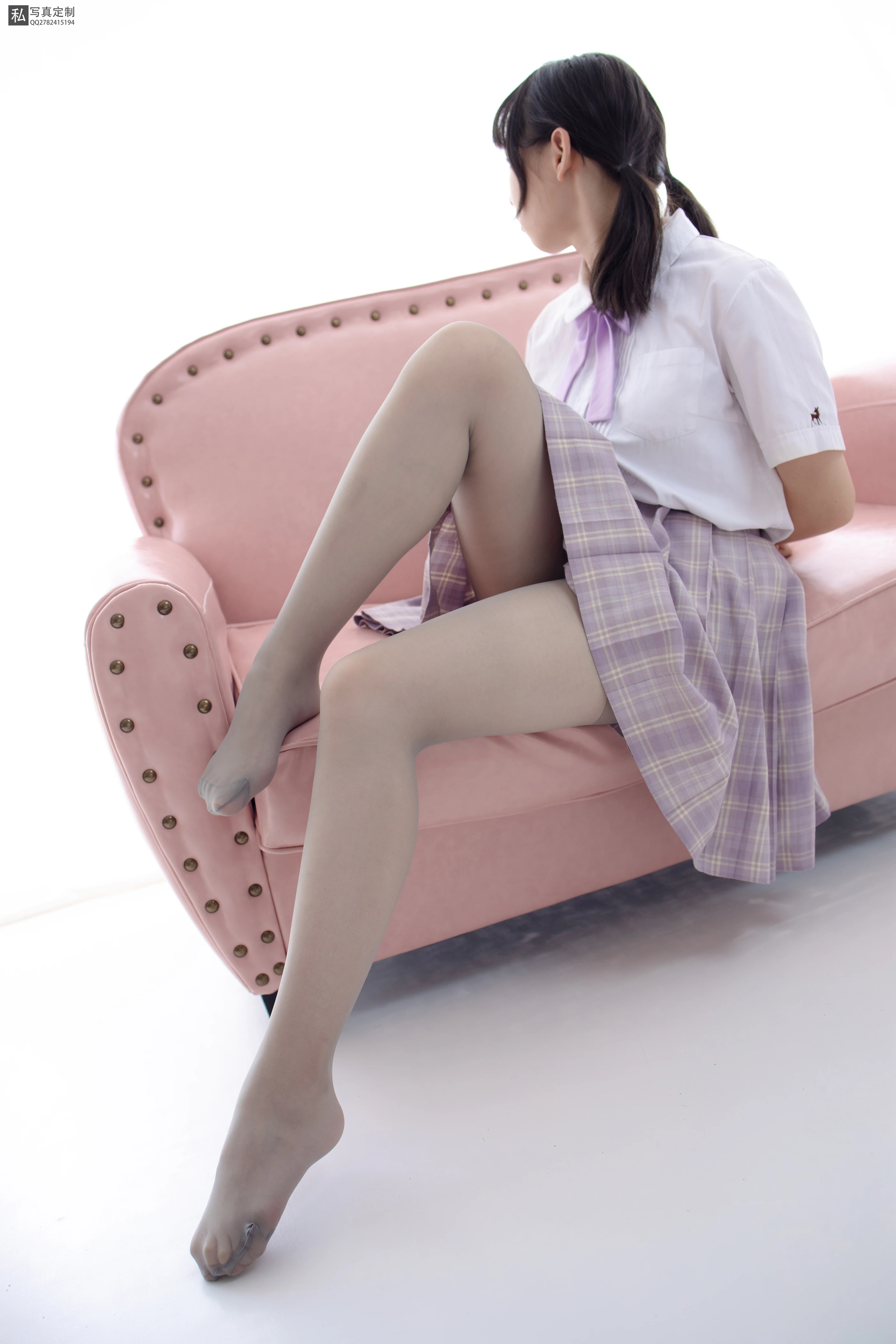 森萝财团 JKFUN-021 15D灰丝 新人匿名 [45P 1V]插图5